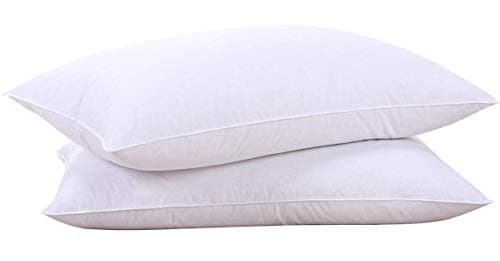 puredown puredown Goose Feathers and Down Pillows, Standard (Set of 2)