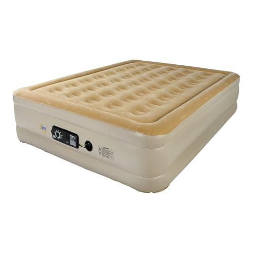 Serta Serta Raised Air Mattress with Never Flat Pump, Queen 18"