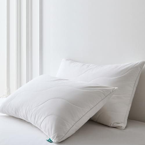 Three Geese Three Geese White Goose Feather & Down Pillows (Set of 2)