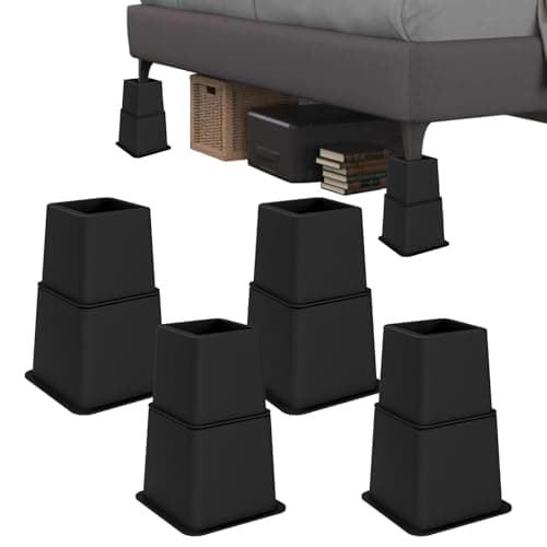 Demiwise Demiwise Heavy Duty Bed Risers (3/5/8 in)