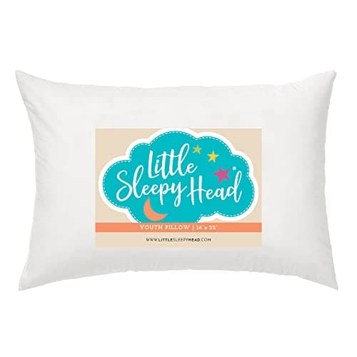 Little Sleepy Head Little Sleepy Head Youth Pillow, Down-Like Fill