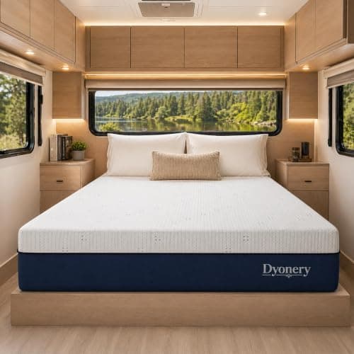 Dyonery Dyonery 10" RV Short Queen Gel Memory Foam