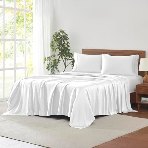 Modern Threads Modern Threads 100% Tencel Lyocell 4-Piece Sheet Set, 400 Thread Count, Queen