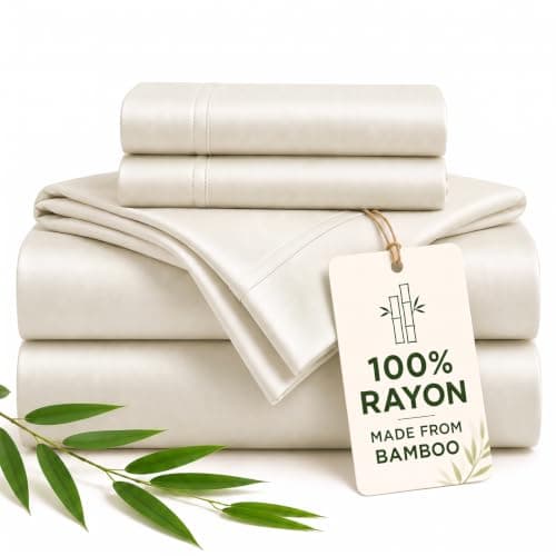 CozyLux CozyLux Bamboo (Rayon) Sateen Sheet Set