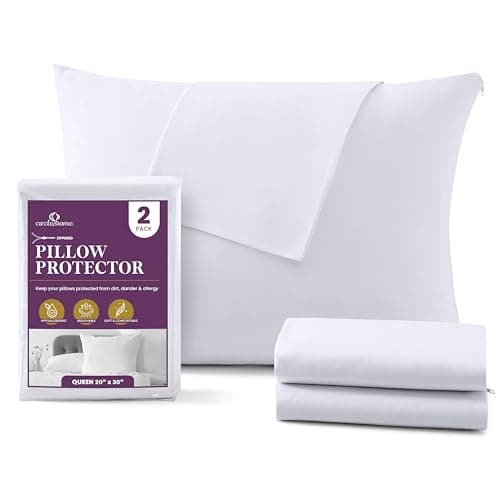 CirclesHome CirclesHome Zippered Pillow Protectors (Set of 2)