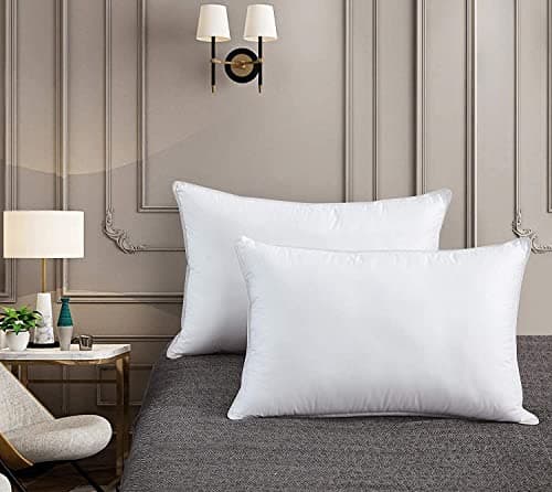 Egyptian Bedding Egyptian Bedding Firm Goose Down Pillow (30 oz Fill)
