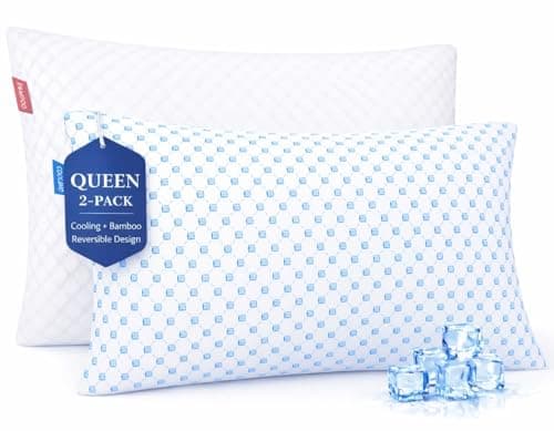 Nestl Nestl Cooling Pillows, Queen, Set of 2