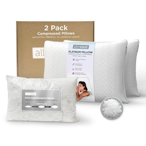 AllerEase AllerEase Platinum Adjustable Allergy Pillows (2-Pack)