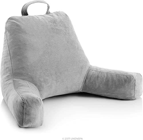 Linenspa Linenspa Reading Pillow with Arms, Shredded Memory Foam, Standard
