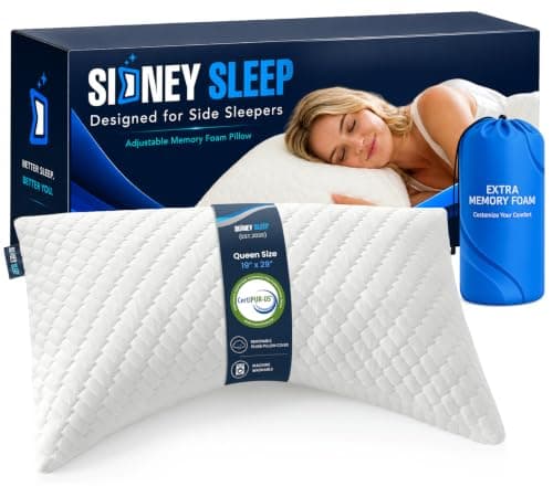 Sidney Sleep Sidney Sleep Adjustable Curved Pillow