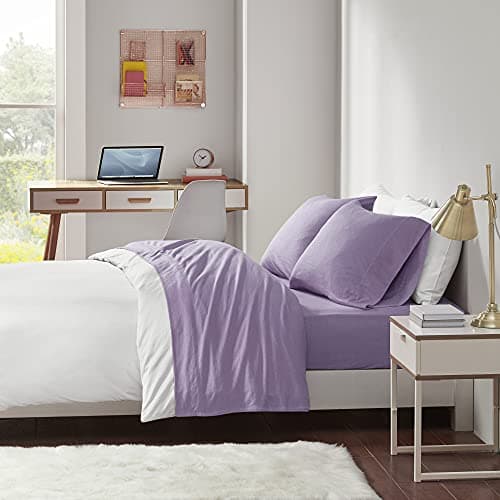 Intelligent Design Intelligent Design Cotton Blend Jersey Knit Sheet Set, 14 in Deep Pocket