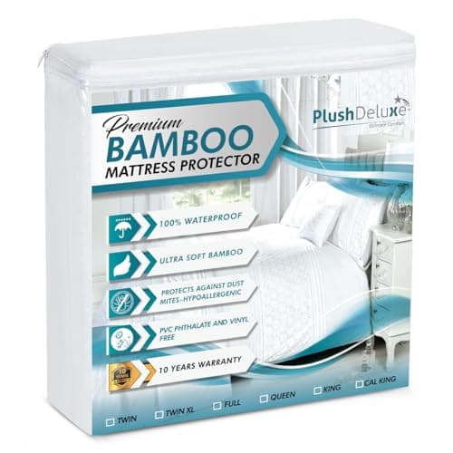 PlushDeluxe PlushDeluxe Bamboo Waterproof Protector