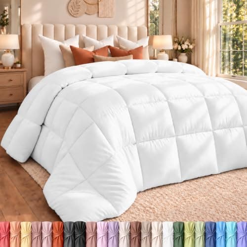 Utopia Bedding Utopia Bedding Quilted Box-Stitched Duvet Insert