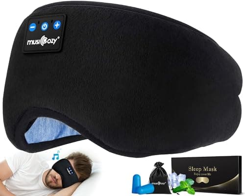 MUSICOZY MUSICOZY Sleep Headphones Eye Mask