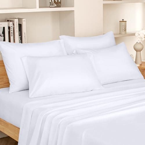 HOMEIDEAS HOMEIDEAS 6-Piece Brushed Microfiber Sheet Set