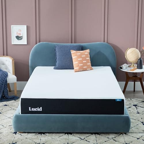 Lucid Lucid 12" Medium Firm Gel Memory Foam