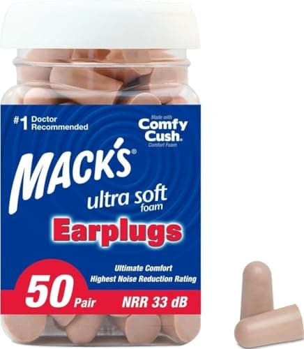 Mack's Mack's Ultra Soft Foam Earplugs (50 Pair)
