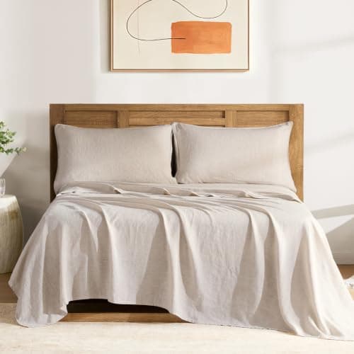 DAPU DAPU 100% Pure French Linen Sheet Set (170 GSM)