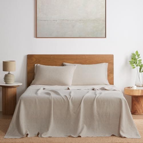 DAPU DAPU 100% Pure French Linen Sheet Set (170 GSM)