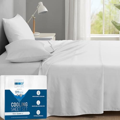 Degrees of Comfort Degrees of Comfort Coolmax Cooling Sheet Set