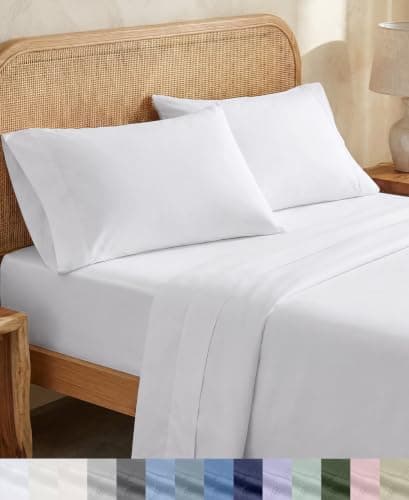 California Design Den California Design Den Organic Cotton Percale Sheet Set