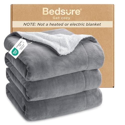 Bedsure Bedsure GentleSoft Sherpa Fleece Blanket