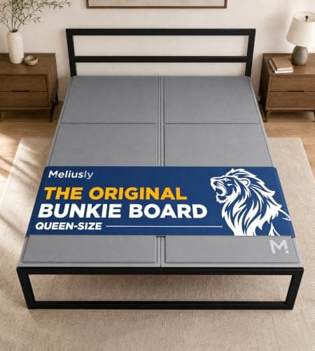 Meliusly Meliusly Original Bunkie Board, Queen (60 x 80), Non-Slip Breathable