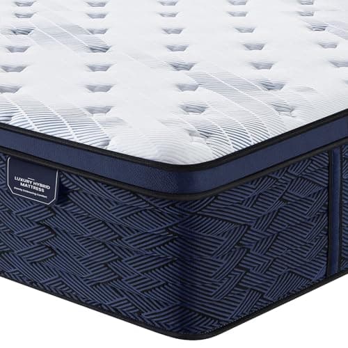 Coolvie Coolvie 14" Luxury Euro Top Hybrid with Cooling Latex, Queen