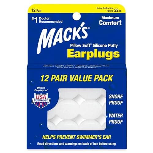 Mack's Mack's Pillow Soft Silicone Putty (12 Pair)