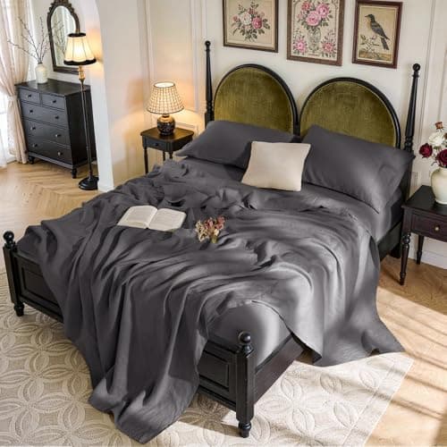 SONORO KATE SONORO KATE 100% French Linen Sheet Set