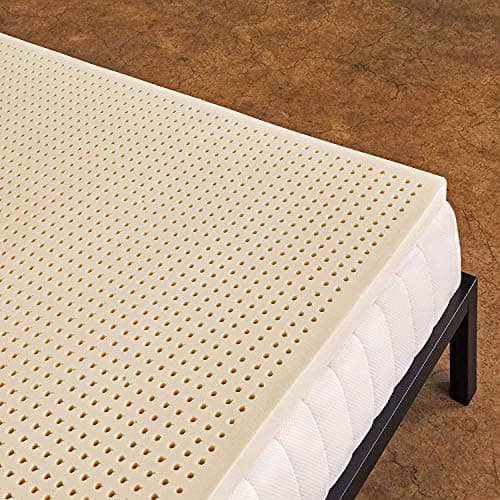 Sleep On Latex Pure Green Natural Latex Topper, 3" Medium, Queen